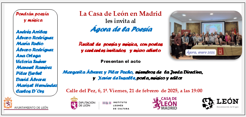 15 ÁGORA DE LA POESÍA 2-02-2025 (Demo)