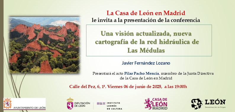 46 Conferencia Una visión actualizada, nueva cartografía de la red hidráulica de Las Medulas 06 junio 2025 (Demo)