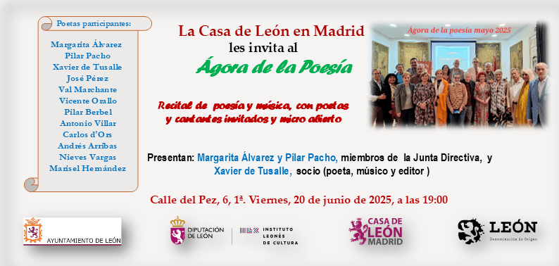 Agora de la poesía junio 2025 (Demo)